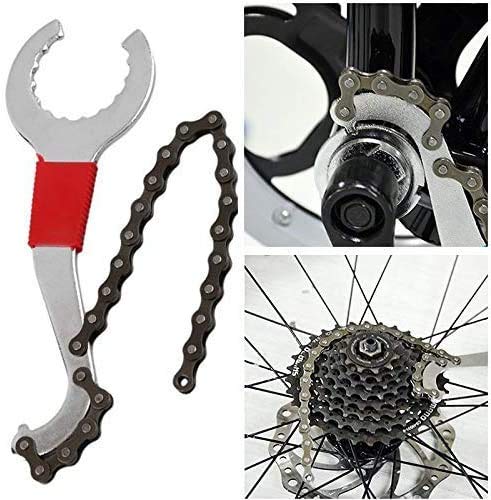 Greneric Professional 5-in-1 Bike Chain Tool Kit | Heavy-Duty Steel Construction | Includes Chain Breaker, Crank Puller, Cassette & Bottom Bracket Tool | Universal Compatibility for 6-12 Speed Bicycles - Image 3