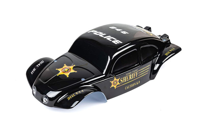 SummitLink Custom Body Police Style Compatible for 110 Scale RC Car or Truck Truck not Included SSBPB01 - Image 3
