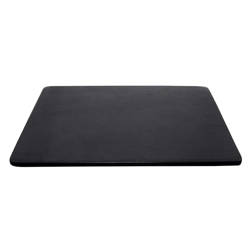 Luxury Italian Leather Desk Pad Maruse Handmade Black Desk Mat Ultimate Office Desk Protector Writing Blotter Premium Leather Accessories for Computer and Conference