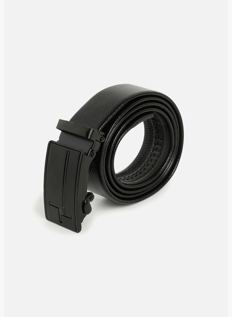 French Accent Casual Solid PU Leather Waist Belt For Men