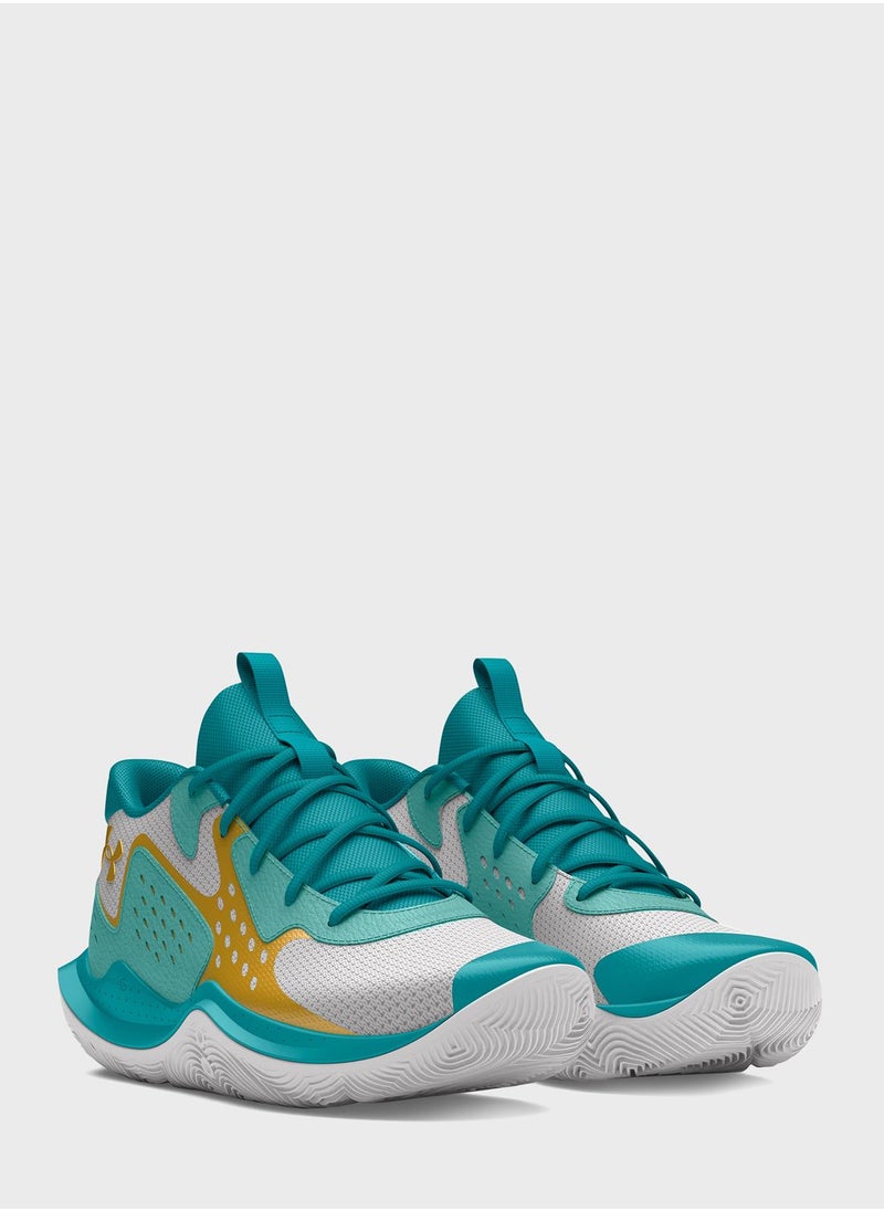 UNDER ARMOUR - Unisex Grade School Jet '23 Sneakers - Image 1