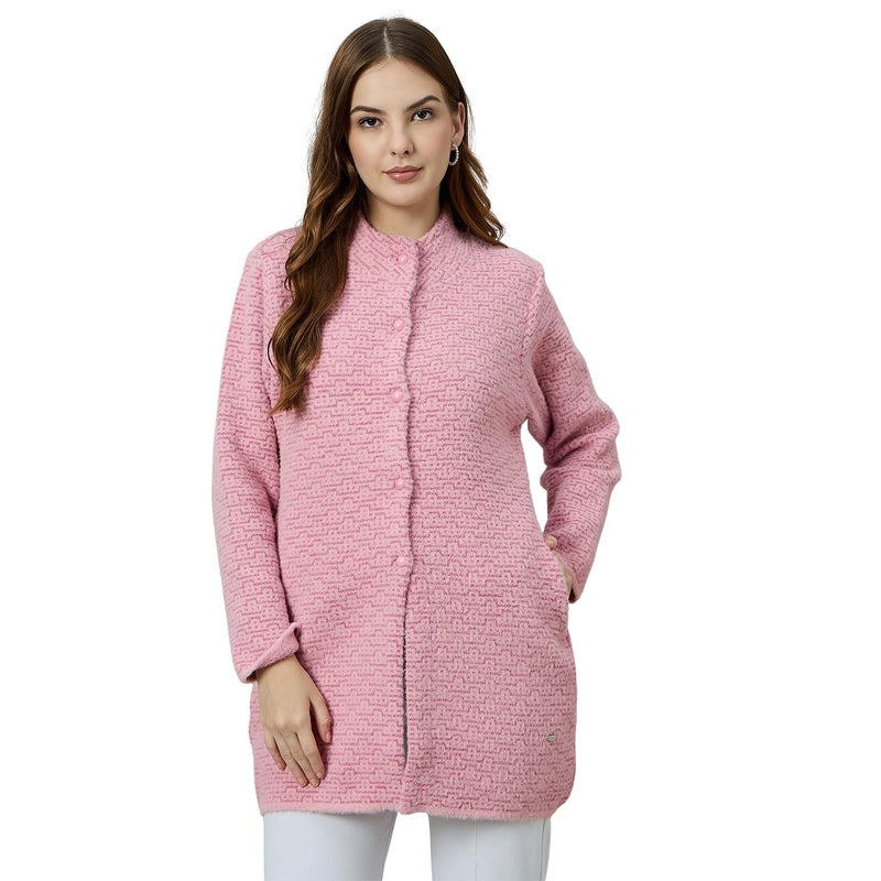 Duke Women Long Coat Shortstyle Cardigan - Image 5