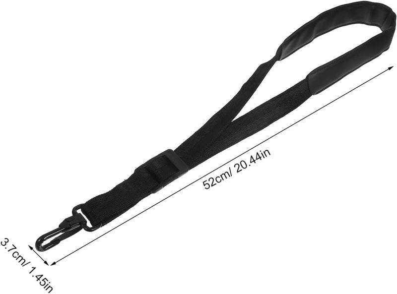 Adjustable Saxophone Shoulder Neck Strap with Padded Lightweight Belt for Alto Tenor and Soprano Saxophones for Practice and Performance - Image 2