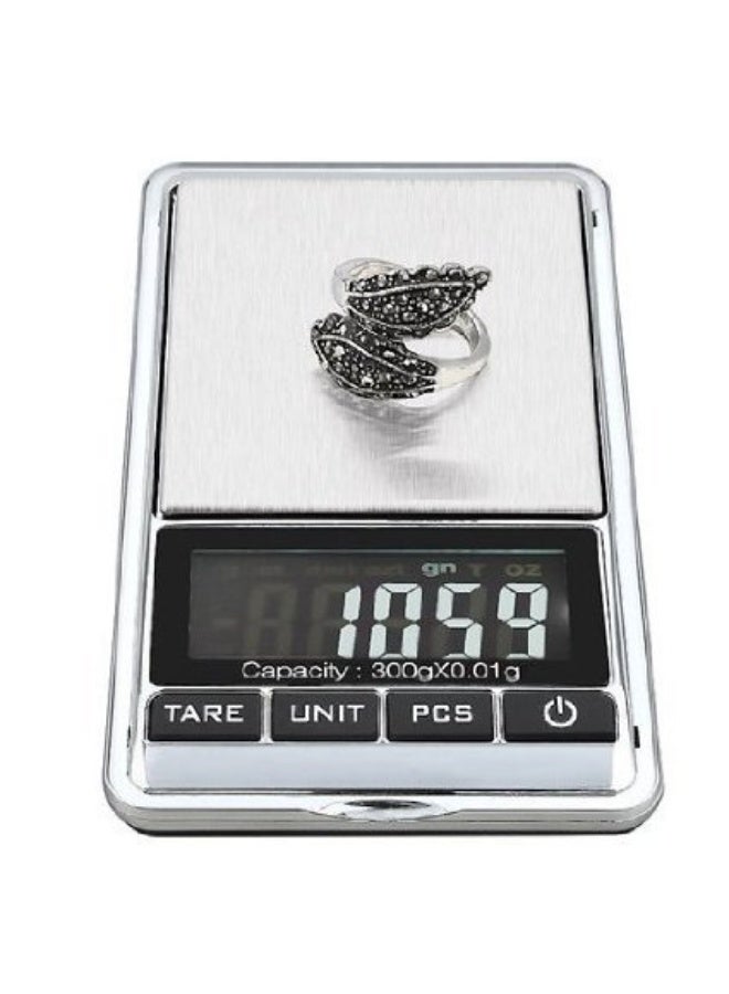 Jewelry scale, high-precision digital pocket scale 500g/0.01g, jewelry and gemstone weighing scale - Image 2