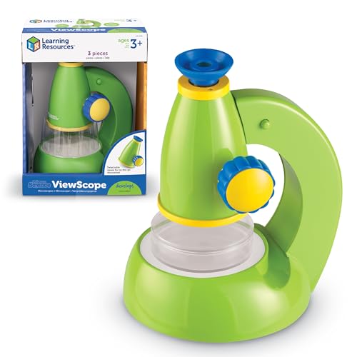 Learning Resources Primary Science Viewscope - 3 Pieces, Ages 3+ Microscope for Kids, Beginner Microscope - Image 1