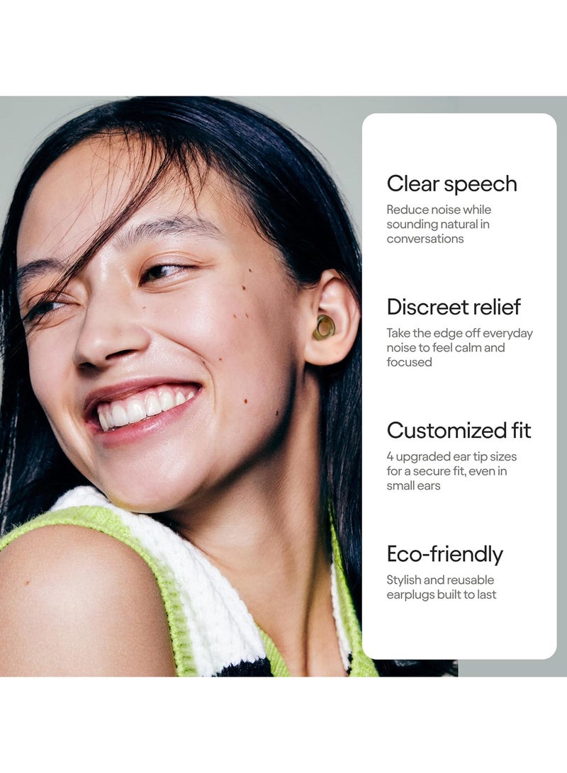 Loop Engage 2 Ear Plugs  Everyday Noise Relief With Clear Speech for Social Gatherings, Work, Conversation, Parenting & Noise Sensitivity – 16 dB Noise Reduction Earplugs - Image 4