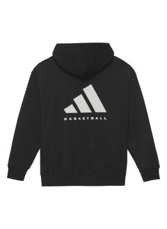 Adidas Adidas One Fl Hoody Black Basketball Sweatshirts For Unisex Xs  - Image 2