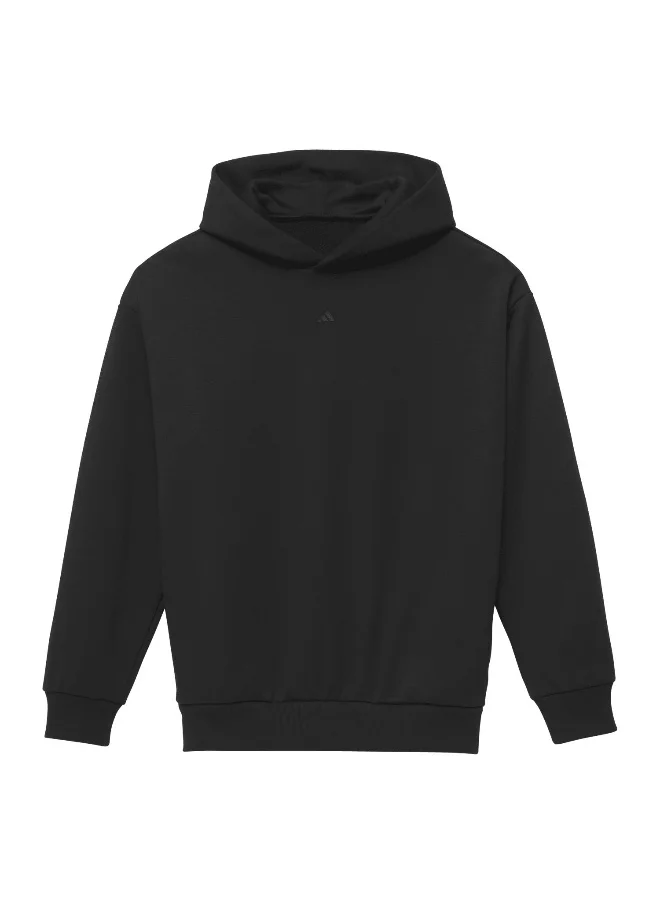 اديداس Adidas One Fl Hoody Black Basketball Sweatshirts For Unisex Xs