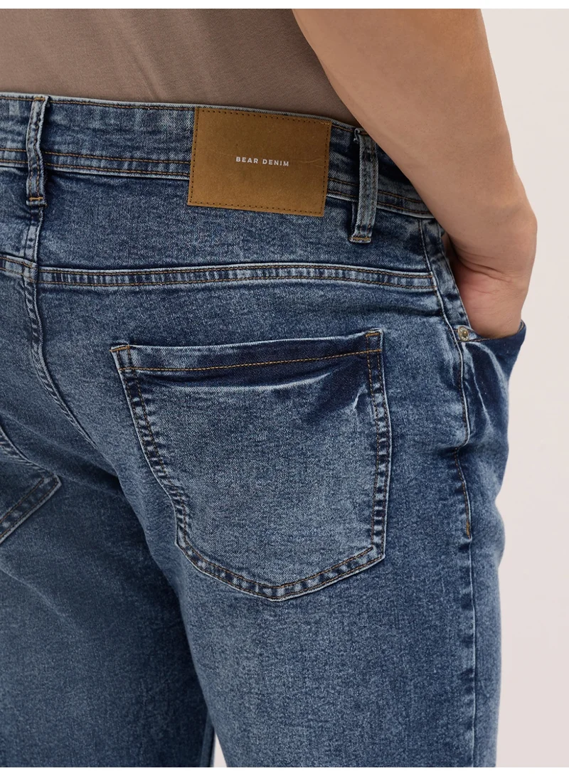 THE BEAR HOUSE Men’s Jeans Casual Stylish Everyday Denim for Work, Travel, Outings, Versatile Bottom Wear Suitable for All Occasions and Seasons