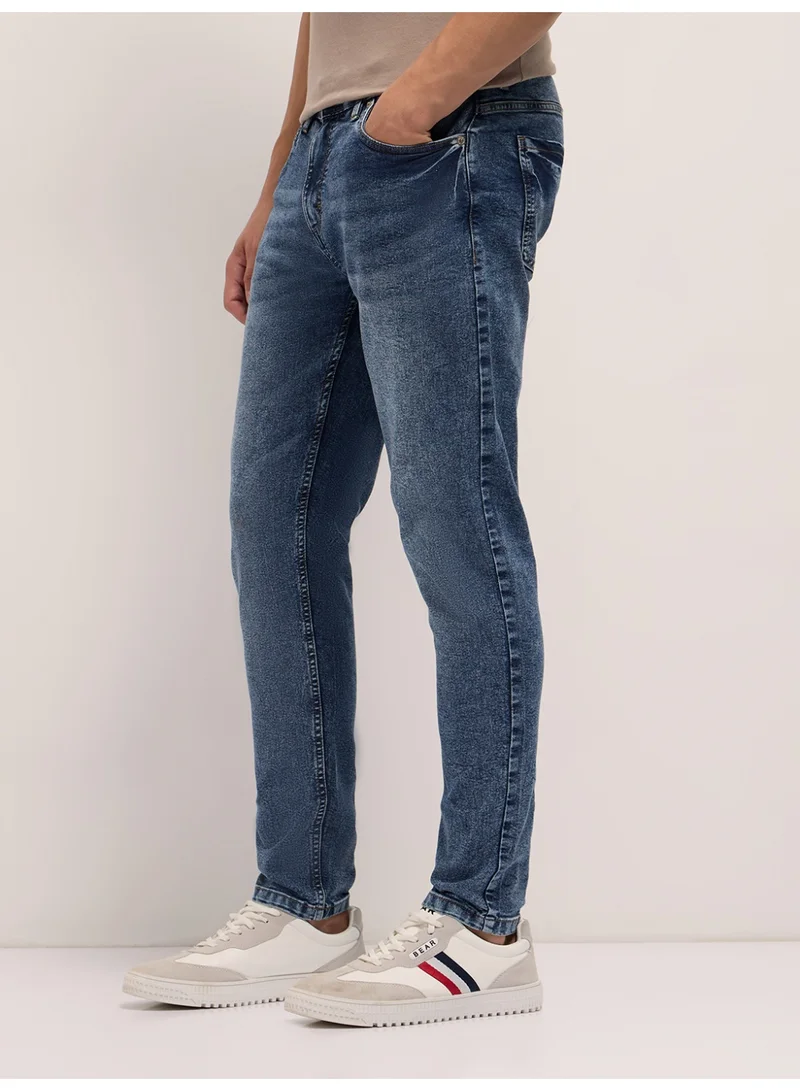 THE BEAR HOUSE Men’s Jeans Casual Stylish Everyday Denim for Work, Travel, Outings, Versatile Bottom Wear Suitable for All Occasions and Seasons