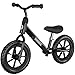 Bobike Toddler Balance Bike Toys for 2 to 5 Year Old Girls Boys Adjustable Seat and Handlebar NoPedal Training Bike Best Gifts for Kids Black - Image 3
