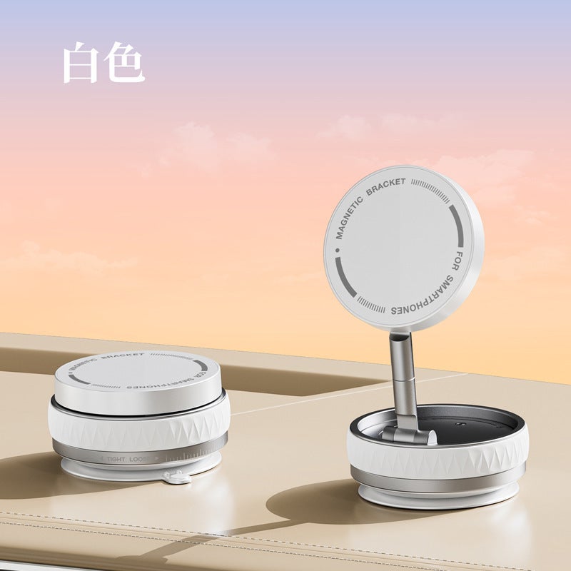 2026 New Car Metal Phone Holder - Vacuum Suction Mount for  Navigation - Image 1