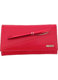 Leather Women's Wallet + Pen Gift!!!