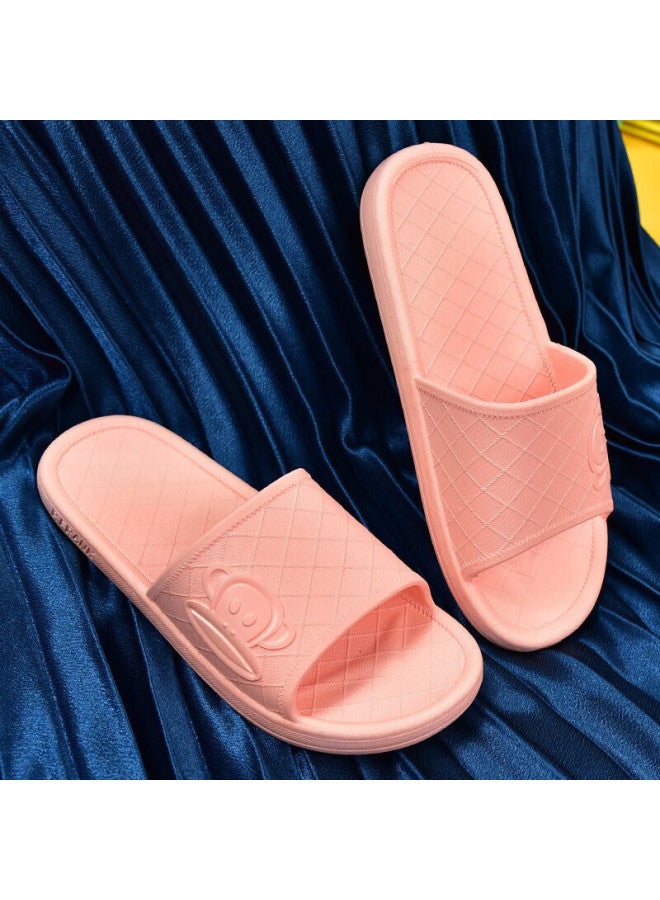 Paul Frank Paulfrank Big Mouth Monkey Slippers For Women, Summer Home Use, Soft-soled, Couples Indoor Bathroom Shower Slippers, Men's Pf799, Flesh Color, Size 245  - Image 4