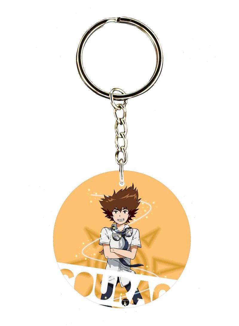 The Anime Digimon Printed Keychain