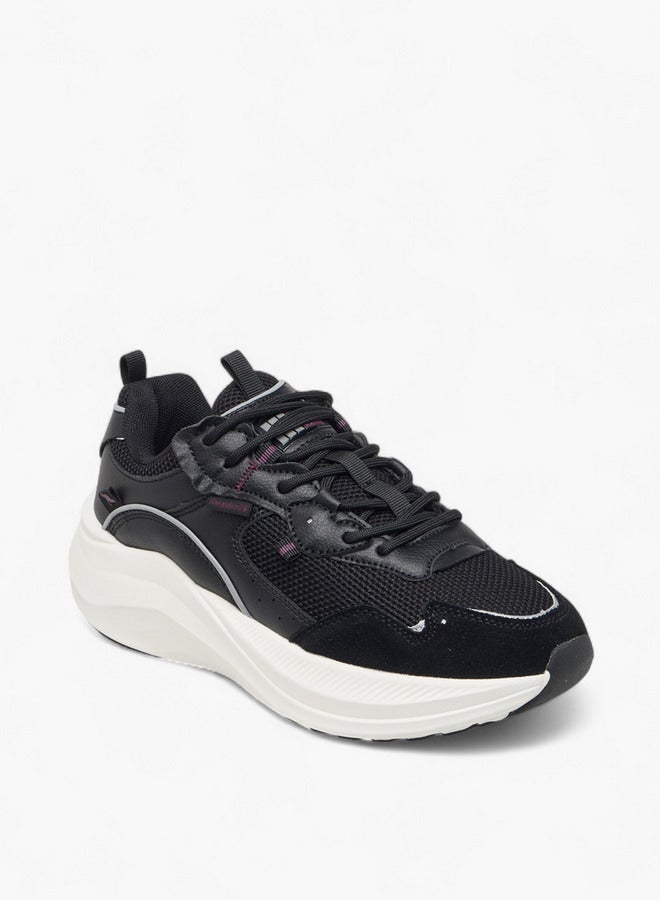 kangaROOS Women's Panelled Sports Shoes with Lace-Up Closure - Image 2