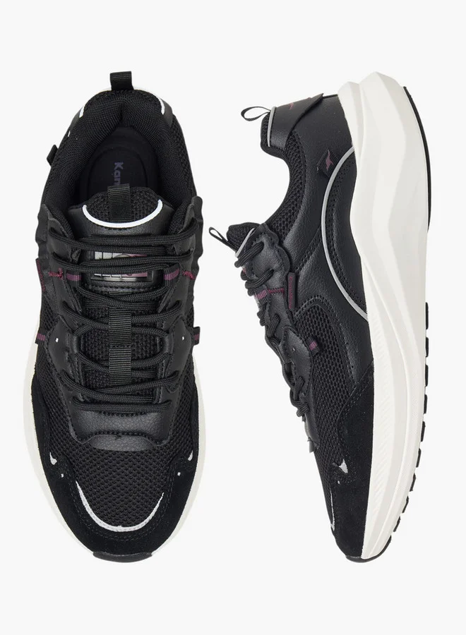 كانغاروس Women's Panelled Sports Shoes with Lace-Up Closure