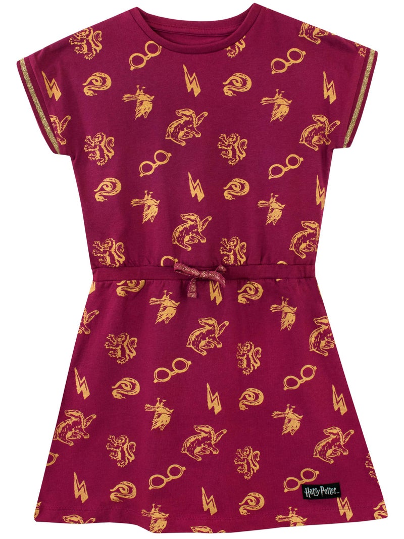 Harry Potter Dress | Girls Summer Dress Girlsâ€™ Dresses Size 8 Red - Image 1