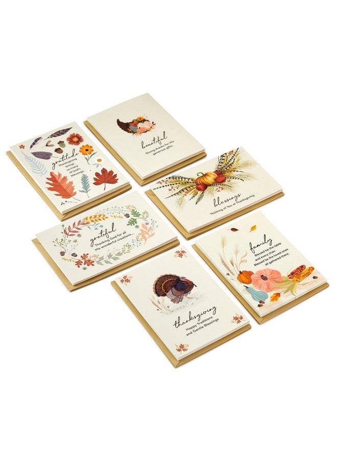 Hallmark Religious Thanksgiving Cards Assortment, Blessings (36 Assorted Cards with Envelopes) - Image 2