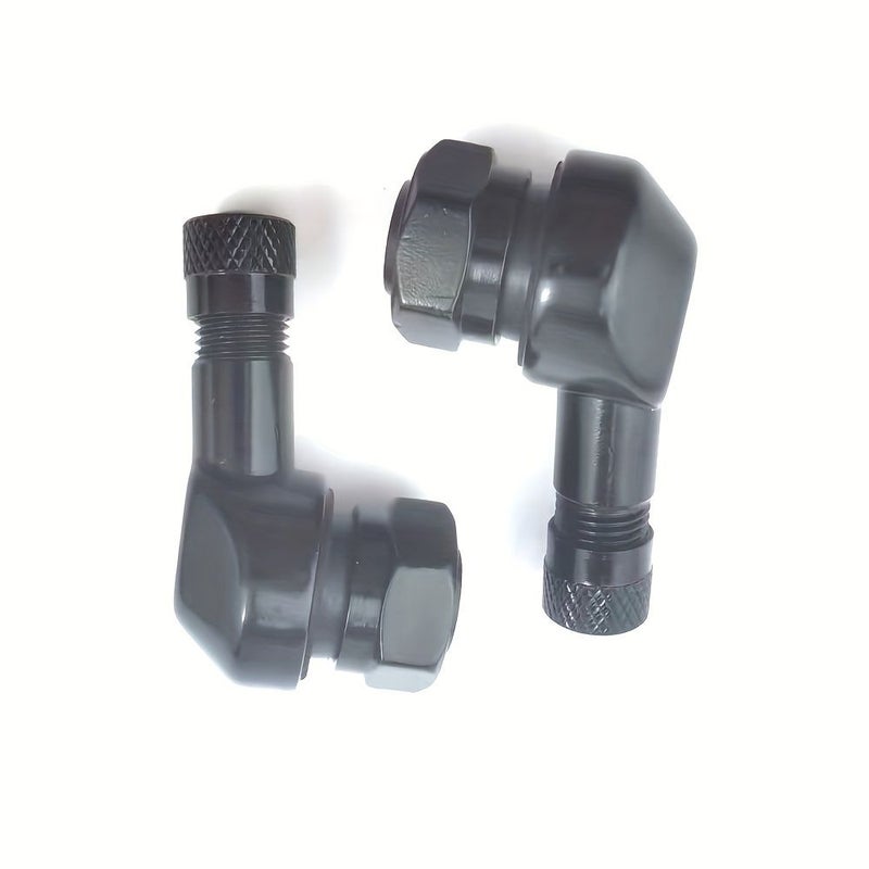 2 Pcs 90 Degree CNC Tire Valve Stems With 10 11.3Mm Install Tool For Motorcycles - Image 5
