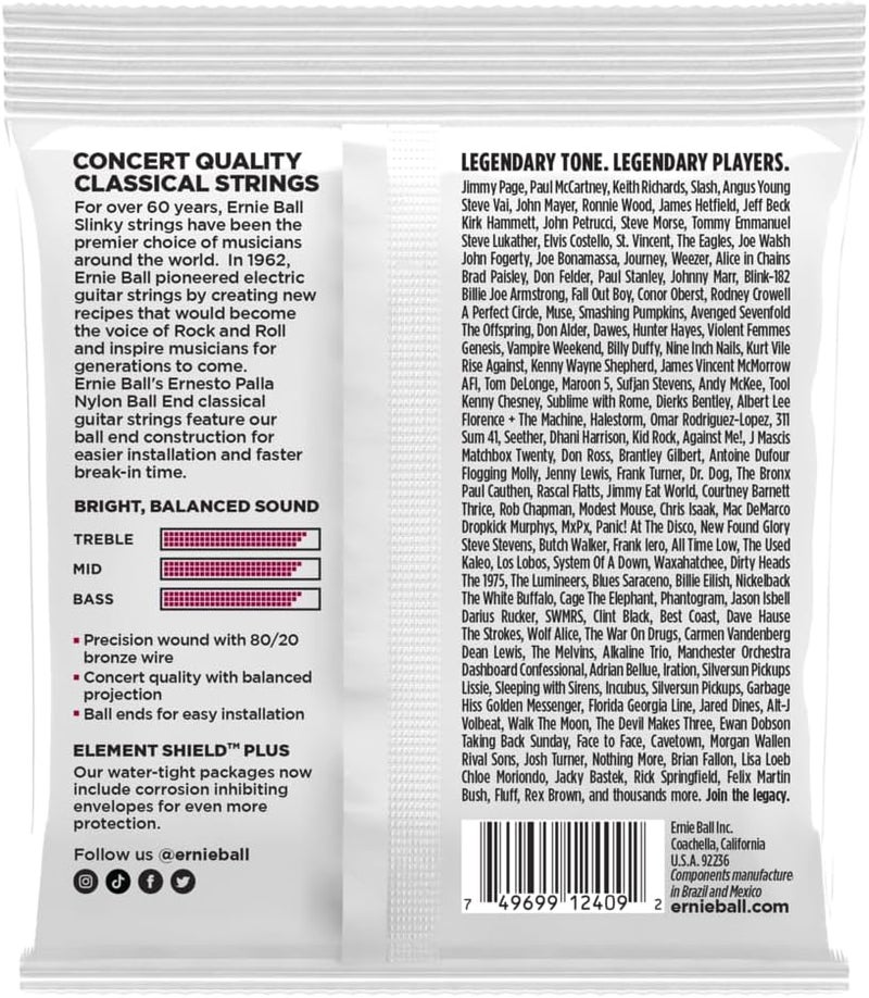 Ernie Ball Nylon Ball End Guitar Strings - Image 2