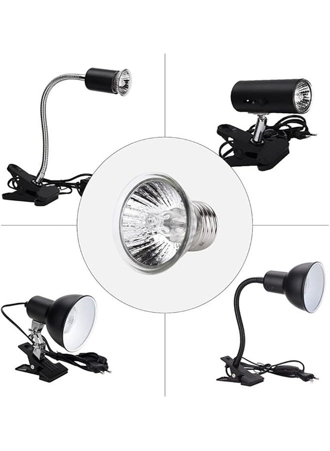 4-Pack 75W Bulbs, Fit E27 Heat Reptile Lamp, Light Turtle Heat Lamp for Reptiles and Amphibian Tanks, Terrariums and Cages, Works with Various Lamp Fixtures - Image 5