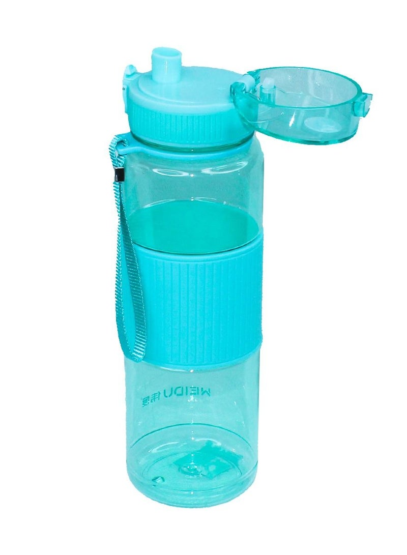 Meidu Water Bottle, 1000 ml Water Bottle With Lid Lock And Carrying Strap And Silicone Grip, Gym Workout Water Bottle - Image 5
