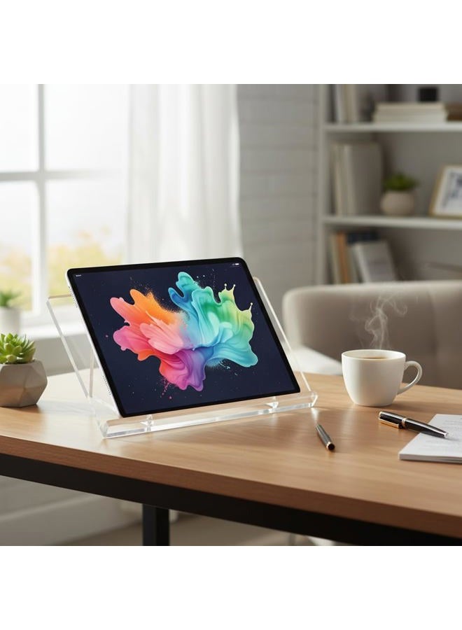 Azar Displays - 515500 - Deluxe Acrylic Book Stand Holder 1/2" Thick, Size: 18"W x 12"D x 5"H - Image 5