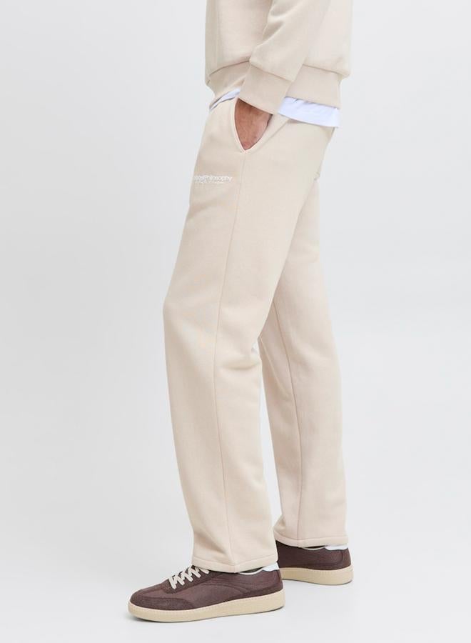 ريبل بنطال جوغر بقصة مريحة ورباط خصر - Image 4