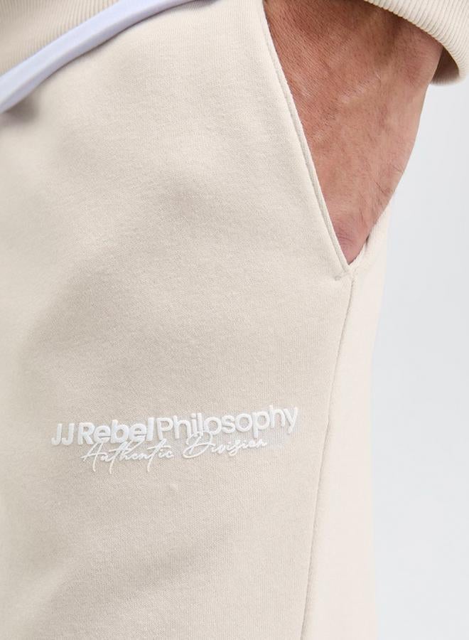 ريبل بنطال جوغر بقصة مريحة ورباط خصر - Image 3