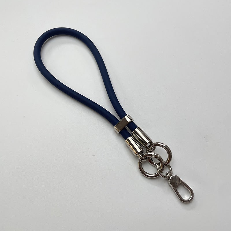 New Liquid Silicone Phone Wrist Lanyard | 6mm Soft Hand Strap With 360° Swivel Clasp & Free Phone Patch, Universal Accessory For All Smartphone Cases Daily Hand  Carry