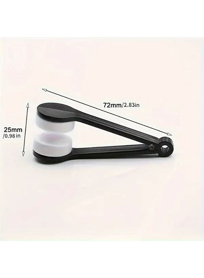 5pcs Eyeglass Cleaning Kit Portable Travel Set Microfiber Cloth Dual Sided Brush Size 7 2x4 5x2 5cm - Image 4