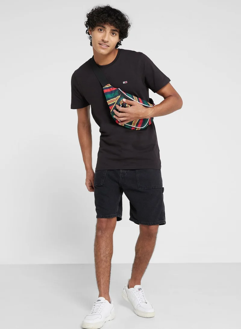 TOMMY JEANS 2 Pack Assorted Monogram Crew Neck T-Shirt