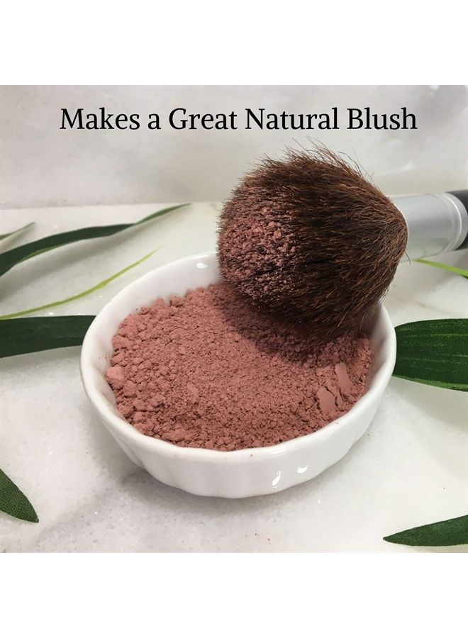 Bare Essentials Living Pink Clay Powder 12 oz, Pure Rose Kaolin Clay Powder for Face Masks or for Colorant DIY Beauty Products for Face, Hair, Body, Soap, Bath Bombs, Makeup, Lotion and Deodorant - Image 2