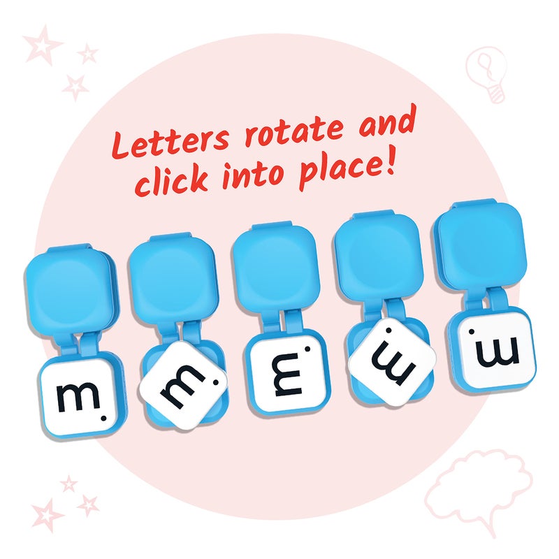 hand2mind hand2mind Learn My Letters Fine Motor Clips, Kids Clothespin Activities, Letter Practice for Preschoolers, Toddler Alphabet Learning Toys, Pincer Grasp Toys, Fine Motor Toys, Reading Manipulatives - Image 4