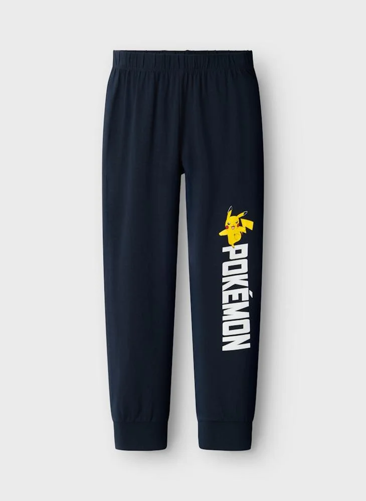 NAME IT Kids Graphic Pokemon  T-Shirt & Pants Sets