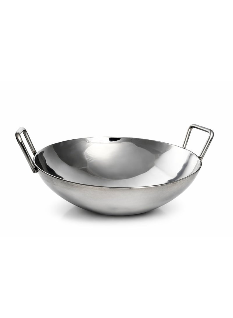 Ayda Stainless Steel Heavy Duty Kadai 41cm - Image 1