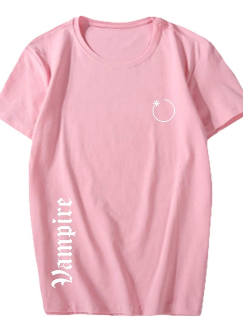 IZONE Unisex Printed Cotton T-Shirt for Men and Women – Comfortable K-Pop Fan Merch, Casual Everyday Wear