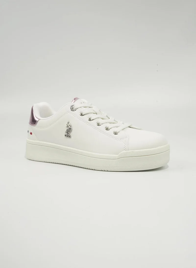 U.S. Polo Assn. 6M PELO GLB 6FX WOMEN OD_WHITE Pelo Women's Casual Shoes - White for Women | Best Price UAE