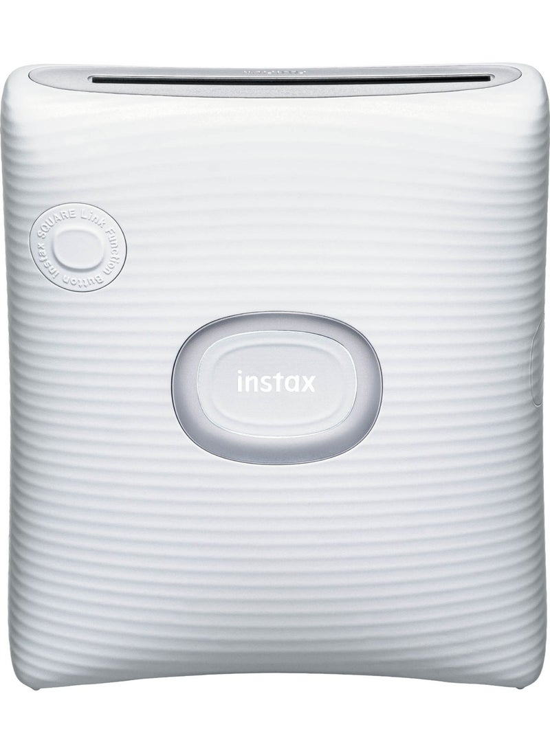 FUJIFILM Instax Sq Link White Ex D Smartphone Printer  - Image 1