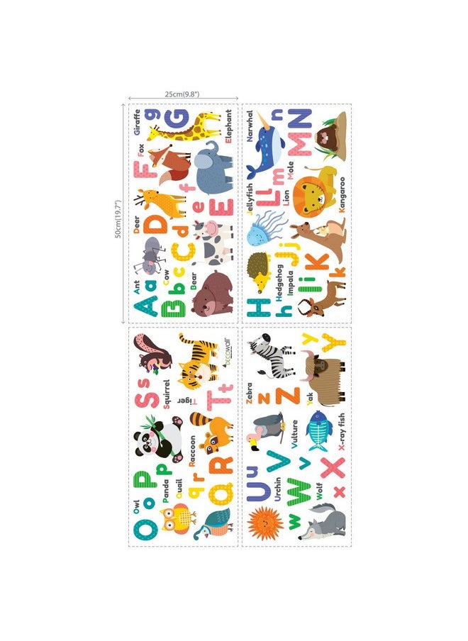 Ds8-1614 Colourful Animal Alphabet Abc Kids Wall Stickers Wall Decals Peel And Stick Removable Wall Stickers For Kids Nursery Bedroom Living Room Décor - pzsku/ZE87AB6C81585C208E0C9Z/45/_/1735214426/d07dc175-f796-436b-81c3-9881cbb80b2f