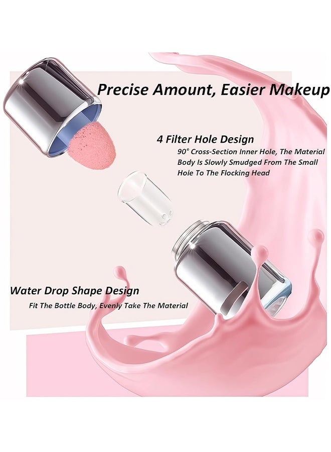 AZTK Jello Color Liquid Blush, Jelly Color Liquids Blushes With Sponge Head, Matte Nude Makeup Blusher Cream, Lasting, Lightweight, All-day Moisturizing And Smooth, Self-Contained Brush, Portable Makeup (JC07) - Image 4