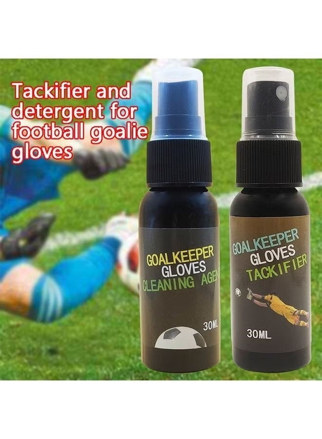 Aikanbo Goalkeeper Gloves Cleaning Agent And Tackifier，Goalkeeper Glove Grip Spray and Glue Remover Spray for Match Goalkeeper Gloves - Image 3