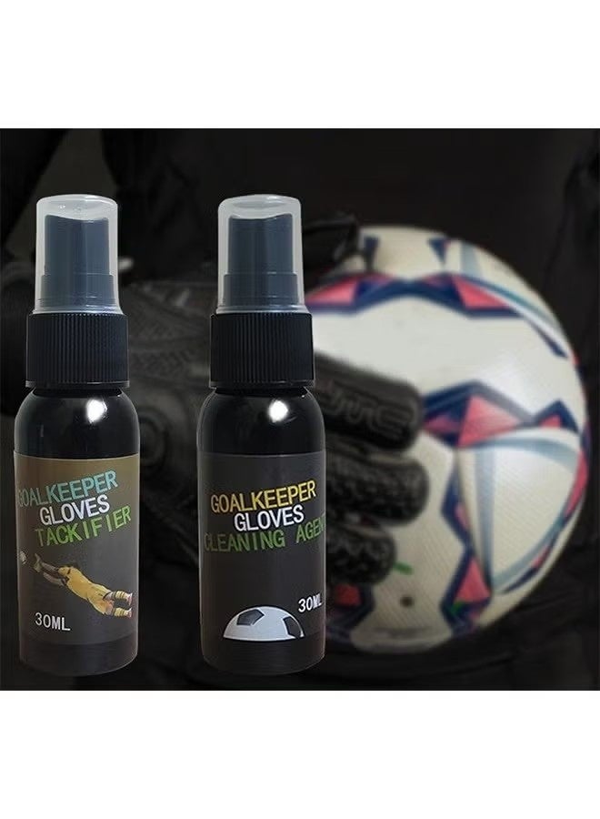 Aikanbo Goalkeeper Gloves Cleaning Agent And Tackifier，Goalkeeper Glove Grip Spray and Glue Remover Spray for Match Goalkeeper Gloves - Image 4