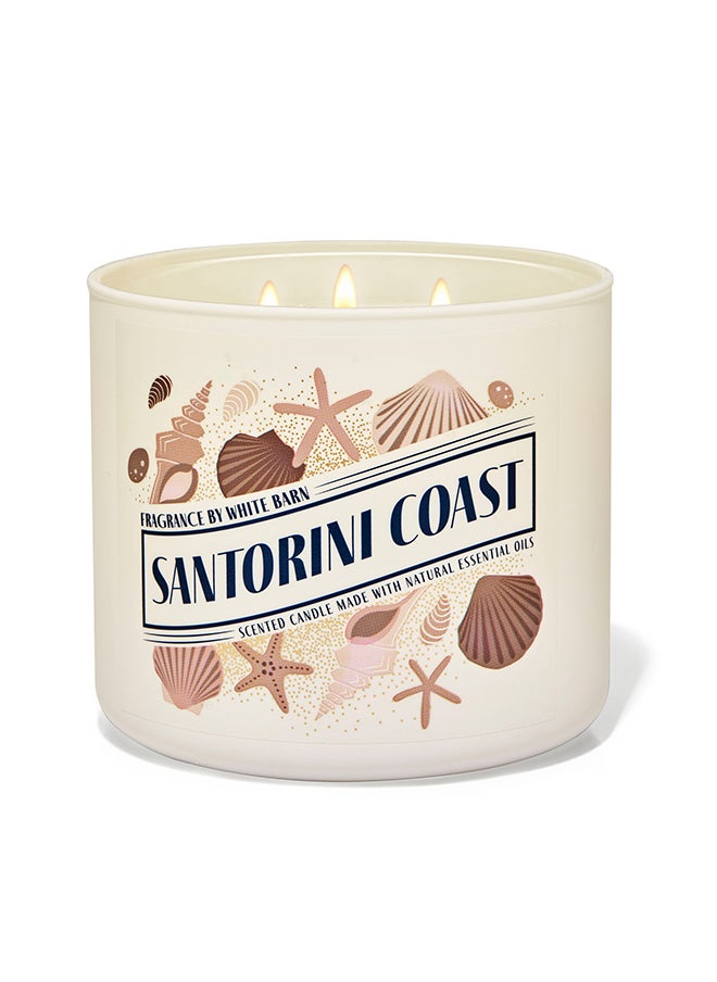 Bath & Body Works - Santorini Coast 3-Wick Candle - Image 1