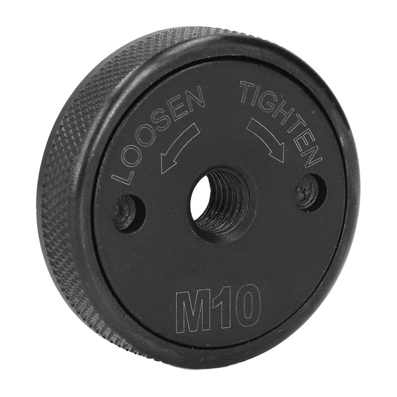 M10 Thread Quick Release Flange Nut Locking Pressure Plate Angle Grinder Accessory - Image 2