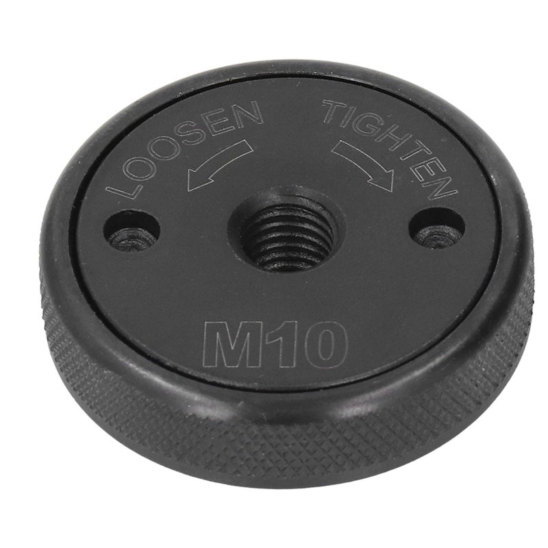 M10 Thread Quick Release Flange Nut Locking Pressure Plate Angle Grinder Accessory - Image 3