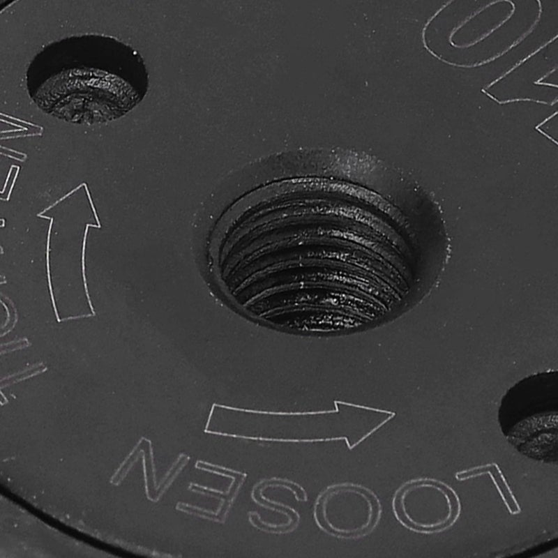 M10 Thread Quick Release Flange Nut Locking Pressure Plate Angle Grinder Accessory - Image 5