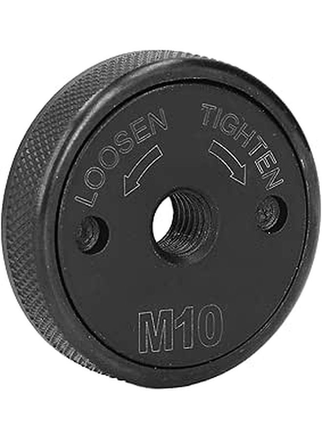 M10 Thread Quick Release Flange Nut Locking Pressure Plate Angle Grinder Accessory - Image 1