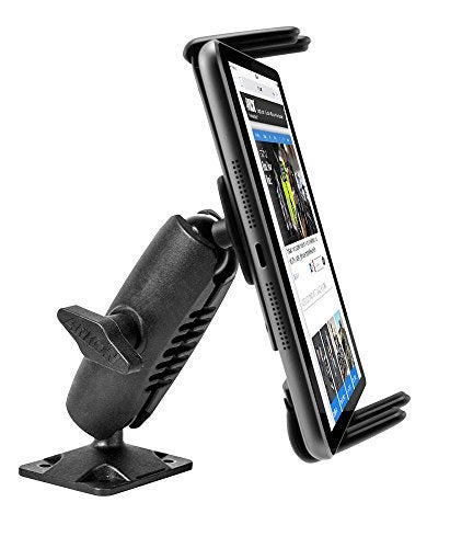 ARKON Mounts - Car Phone Holder | Secure Grip | Heavy Duty | Drill Base Car Phone Mount | Spring-loaded holder expands up to 7.25 inches | For iPhone, Samsung, Google, Nokia, and other Smartphones - Image 2